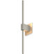 Z-Bar LED 24 inch Brushed nickel Wall Sconce Wall Light, Center Mount